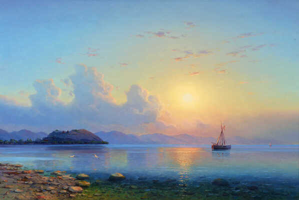 Испирян Вачаган. Горное озеро 